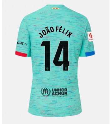 Barcelona Joao Felix #14 Tredje trøje 2023-24 Kort ærmer